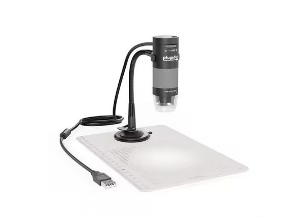Plugable USB 2.0 Digital Microscope w/ Flexible Arm Stand NEW!! NIB