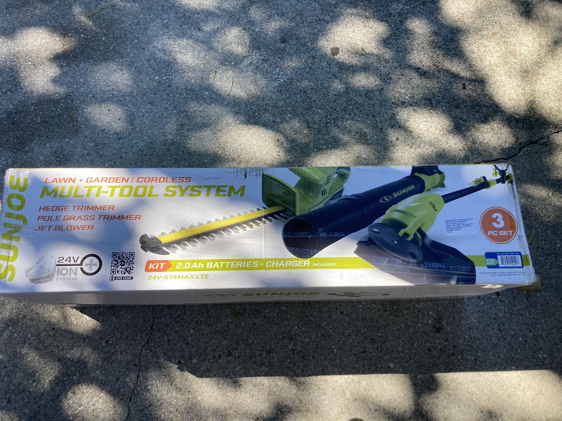 SunJoe Multi tool - 3 Tool Function