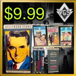 *CLASSIC* Hollywood Stars Collection – Father Goose / Operation Petticoat / Indiscreet VHS