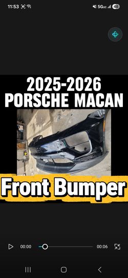 2025/2026 Porsche Macan Front bumper Cover