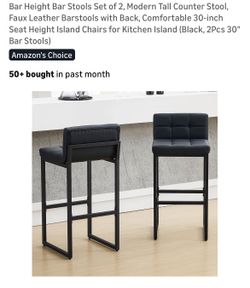 Barstools - Brand new set of 2
