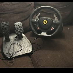 Steering Wheel And Pedal System 