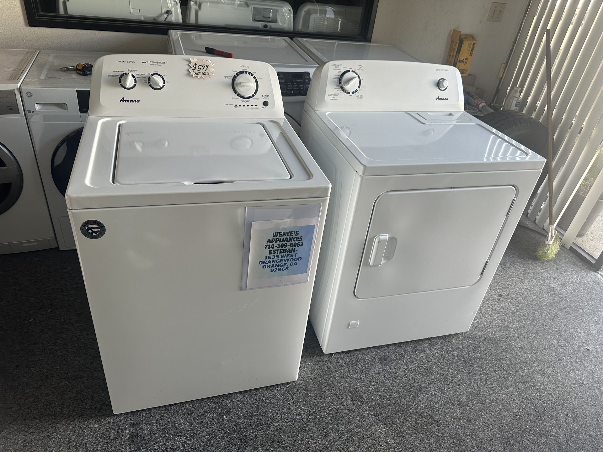 Kenmore orange washer and dryer hotsell