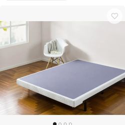 Queen 5 inch low profile heavy duty steel boxspring/platform bed frame
