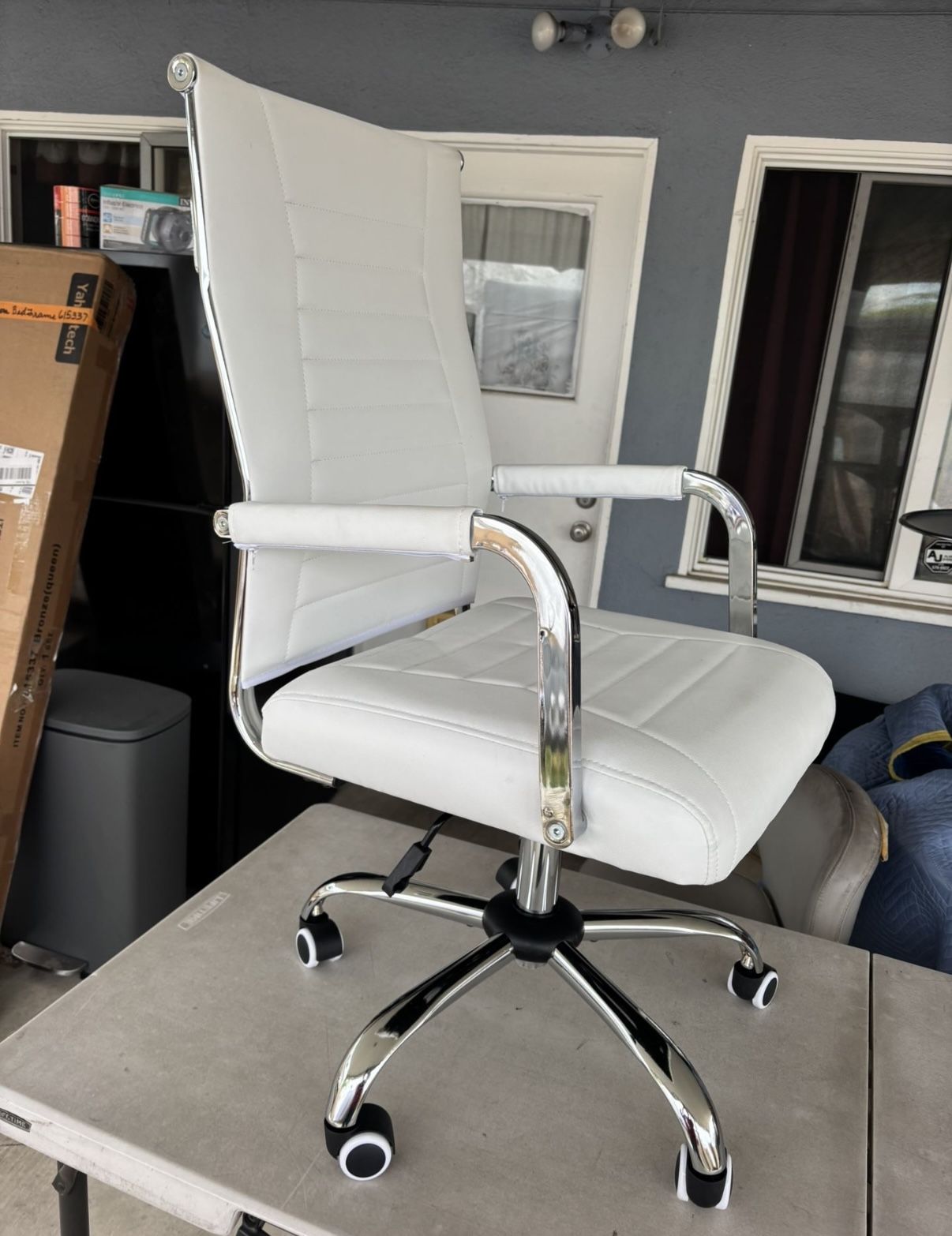 Modern Faux Leather Office Chair