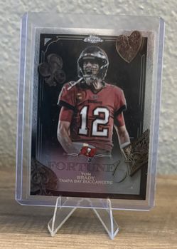 2025 Topps NFL Chrome Tom Brady #F15-35 Fortune 15 Tampa Bay Buccaneers  
