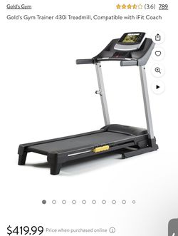 Golds trainer 430i treadmill hotsell