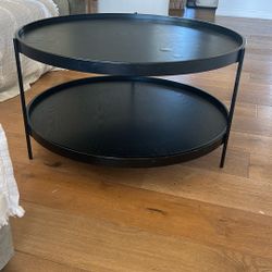 Black Coffee Table