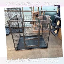 Firm Metal Dog Crates - Stable and Secure impact reach