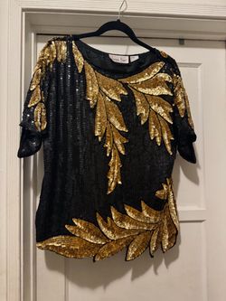 Lauren e Kazar sequins short sleeve