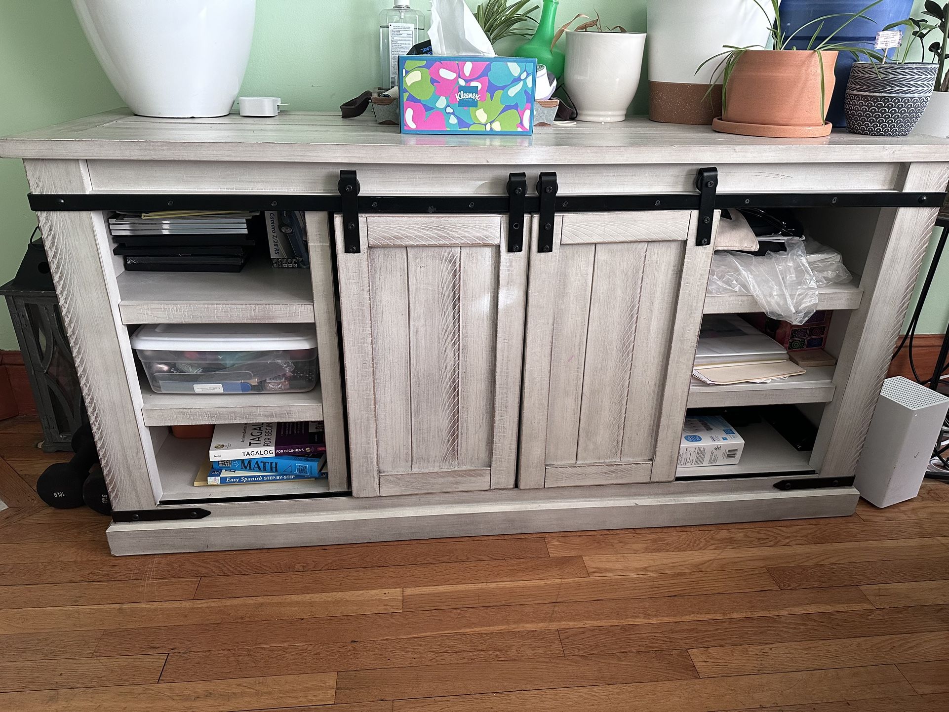 3 Piece Living Room Entertainment Center With Coffee And End Table