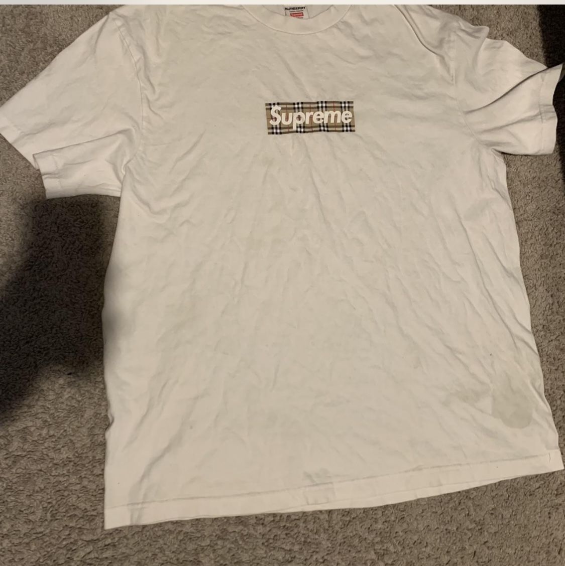 Supreme x Burberry Collab T-Shirt