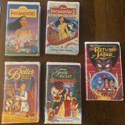 USED Disney VHS 
