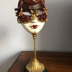 Decorative Piece Theatre Face Mask