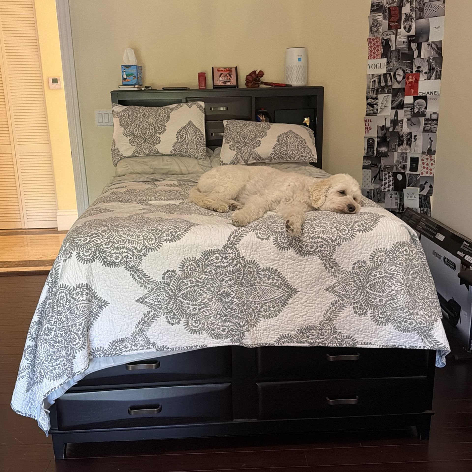 Full Size Bed Frame With Storage