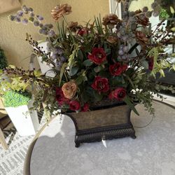 Home Decor, Flowers In The Vase 