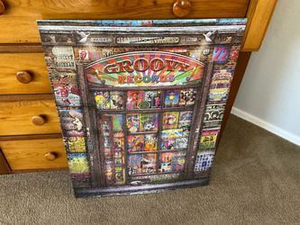 Framed Poster Size Puzzle