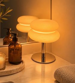 Modern LED Table Lamp / orange