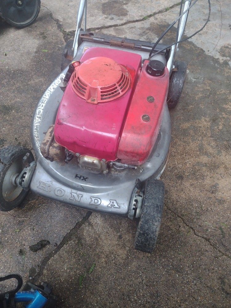 Lawn Mower Comercial Honda Funciona Bien 