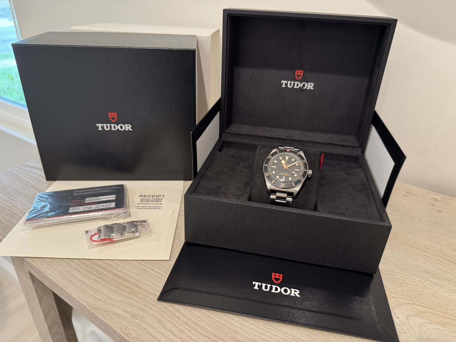 The Classic Tudor Black Bay 58 Fifty Eight Stainless Steel Bracelet + free NATO (79030N)
