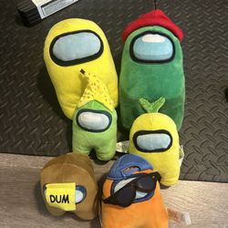 Among Us Plushies $25 For All