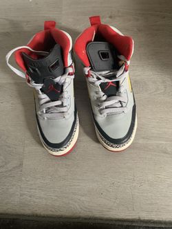 Red And Grey Jordan