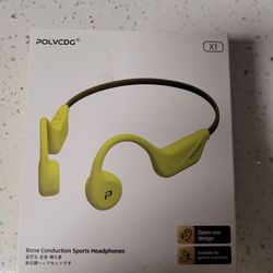 polvcdg bone conduction sports headphones