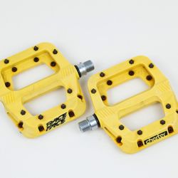 Race Face Chester Yellow - MTB Pedals Flat Pedals - Bicycle Bike Bicicleta