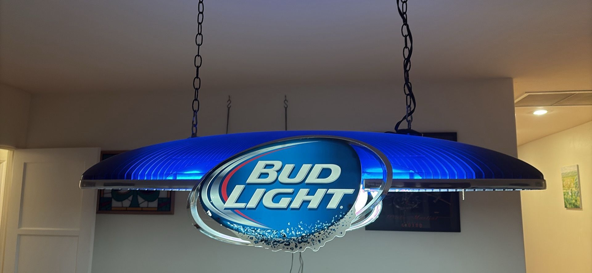 Bud Light Pool Table Pendant light
