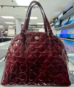 (76484) RED PURSE COACH