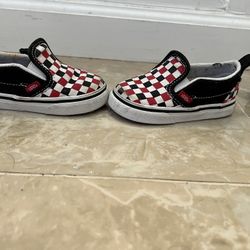 Vans Size5.5 C. Easy On. Have Velcor Tab On Side