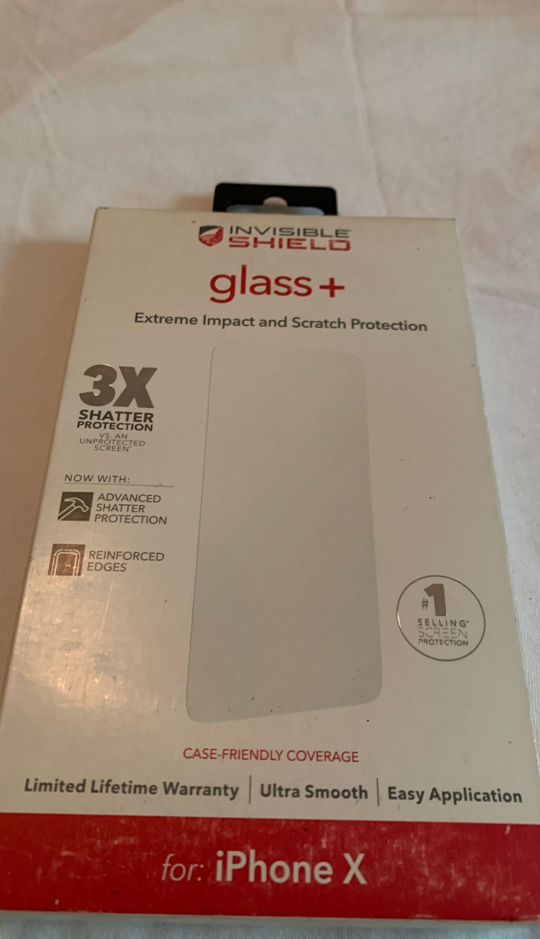 iPhone X glass