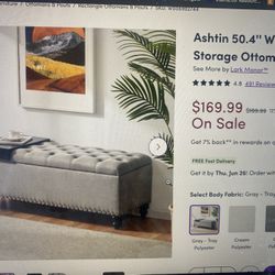 Ottoman With Storage