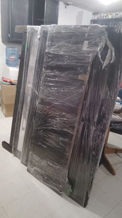 Queen bed frame all wood