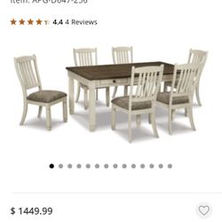 Dining Room Table With 4 Chairs And 2 Bar Stools