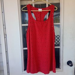 Coast To Coast Eyelet Beach Cover Up Sz Medium