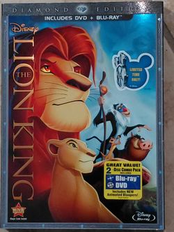 The Lion King Diamond Edition Blu-ray + DVD