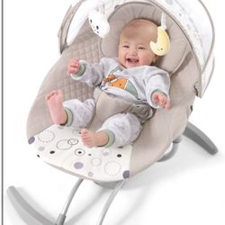 Brand New In Thr Box- Electric Baby Swing for Infants, Baby Rocker for Infants with 3 Speeds, 8 Lullabies, USB Cable & Battery Operated, Indoor & Outd