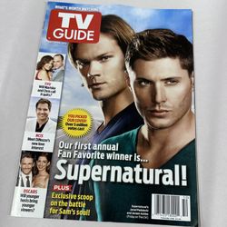 Supernatural TV Guide December 10-19 2010 MINT Jared & Jensen Sam’s Soul