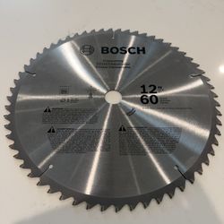 Bosch 12” 60t Carbide Tipped Saw Blade