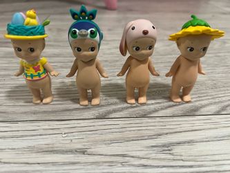 Sonny angels, easter, peacock, bunny, sunflower