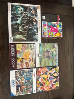 Variety of Jigsaw Puzzles