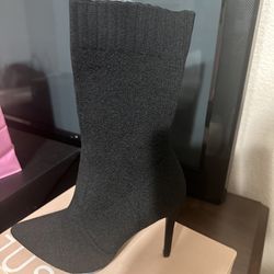 Black Ankle Bootie