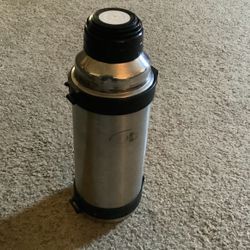 Dunkin Donuts Steel Thermos 