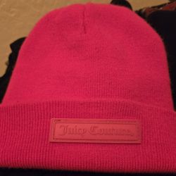 Hot Pink Juicy Couture Beanie