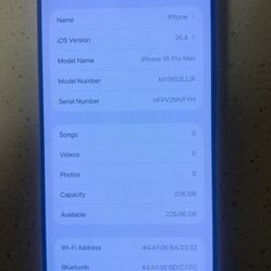iPhone 16 Pro Max Unlocked 