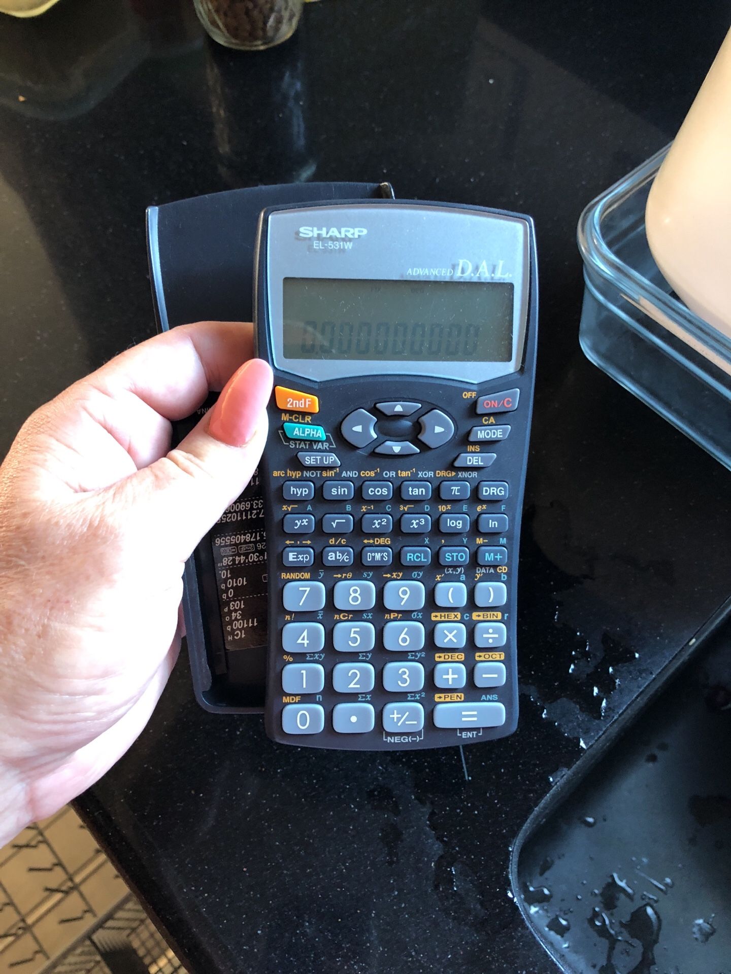 Calculator Sharp EL-531W Advanced D.A.L.