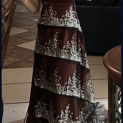 Rose From Titanic Dinner Dress Costume Size XS