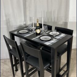 Compact BAR Table & 4 Chairs PERFECT FOR APARTMENT 