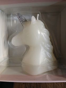 New Unicorn Shaped Candle
